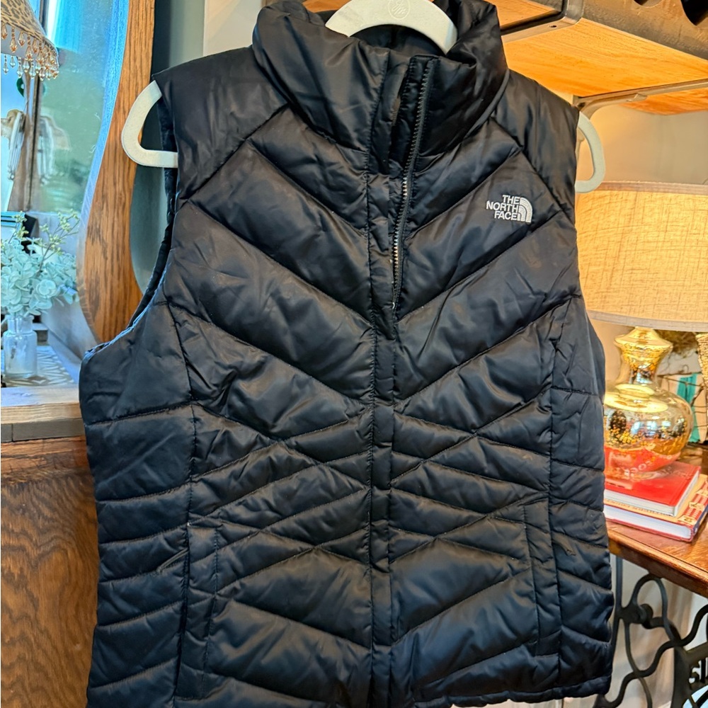 The North Face Black Quilted Puffer Vest